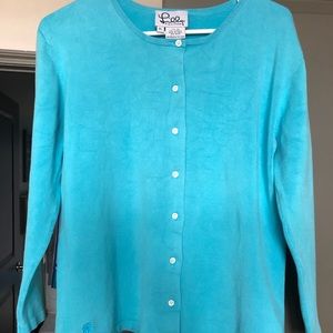 Lilly Pulitzer cardigan XL